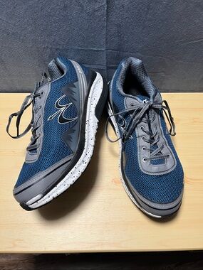 Gravity Defyer Gdefy Men's 13 Mighty Walk Blue Gray Running Shoes TB9024MUG